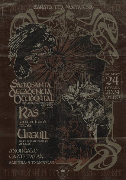 Sacrosanta Decadencia Occidental + RAS + Urgull